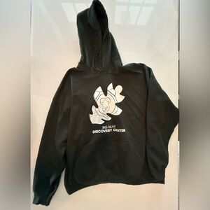Big Bear CA Discovery Center Green Hoodie Pullover Kangaroo Pouch Size XXL